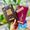Personalized PU Leather Couple's Passport Cover - Set Of 2 Online