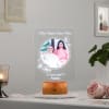 Personalized Pyaari Saasu Maa - LED Lamp - Wooden Finish Base Online