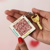 Gift Personalized Qr Code Keychain For Friend