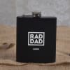 Personalized Rad Dad Hip Flask Online