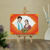 Personalized Rakhi Photo Canvas Online