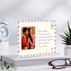 Gift Personalized Rakhi Postcard Table Frame