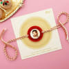 Shop Personalized Rakhi With Dry Fruits