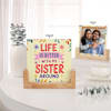 Personalized Raksha Bandhan Sandwich Frame Online