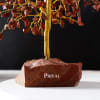 Gift Personalized Red Jasper Gemstone Relaxing Tree - 500 Chips