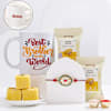 Personalized Regal Rakhi Delight Hamper Online