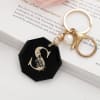 Gift Personalized Resin Initial Keychain