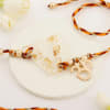 Personalized Resin Initial Rakhi Online