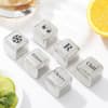 Gift Personalized Reusable Ice Cube And Glass Combo