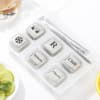 Buy Personalized Reusable Ice Cube And Glass Combo