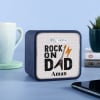 Personalized Rock On Speaker For Dad Online