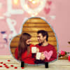 Personalized Rock Tile Heart Shape Photo stand Online