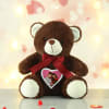 Personalized Romantic Heart Brown Teddy Online