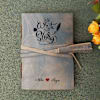 Personalized Romantic Leather Journal Online