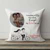 Personalized Romantic Theme Cushion Online