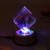 Gift Personalized Rotating LED Cube with Love Message