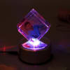 Buy Personalized Rotating LED Cube with Love Message