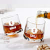Gift Personalized Rotating Whiskey Glasses - Set Of 2