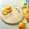 Gift Personalized Round Wooden Chopping Board