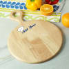 Buy Personalized Round Wooden Chopping Board