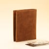 Buy Personalized Rugged Leather Wallet For Men - Tan