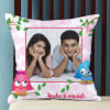 Personalized Satin Cushion with Cute Print Online