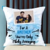 Personalized Satin Pillow for Brother Online