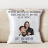 Buy Personalized Satin Pillow for Rakhi