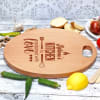 Gift Personalized Seasoned with Love Chopping Board
