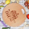 Buy Personalized Seasoned with Love Chopping Board