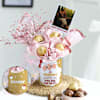 Personalized Secret Santa Chocolate Mug Arrangement Online