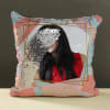 Gift Personalized Sequin Cushion