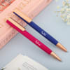 Personalized Set of Two Matte Finish Ball Pens Online
