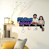 Gift Personalized Sibling Goals Rakhi Key Holder