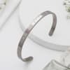 Shop Personalized Silver Cuff Bracelet And Luxurious Perfume Raksha Bandhan Combo