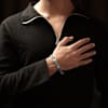 Shop Personalized Silver Stark Chain Bracelet