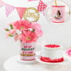 Personalized Sip Sip Hooray Birthday Combo Online