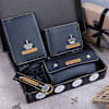 Gift Personalized Sleek Black Travel Accessories Hamper