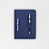 Personalized Sleek Blue Diary And Pen Gift Combo For Him Online