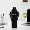 Buy Personalized Sleek Matte Black Bottle