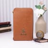 Personalized Sleek Travel Essentials Holder - Tan Online