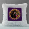 Gift Personalized Soft Fur LED Cushion