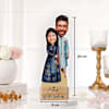 Shop Personalized Soulmates Caricature On Wooden Base
