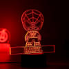 Gift Personalized SpiderMan LED Lamp