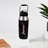 Personalized Stainless Steel Black Water Bottle For Her Online