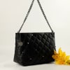 Buy Personalized Star Studded Black Handbag