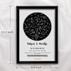 Shop Personalized Stars Above Us Couples Photo Frame - Single Piece