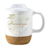 Gift Personalized Stylish Cork Base Ceramic Mug