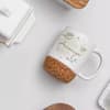 Shop Personalized Stylish Cork Base Ceramic Mug