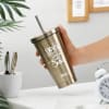 Personalized Sun-Kissed Serenity Golden Tumbler Online